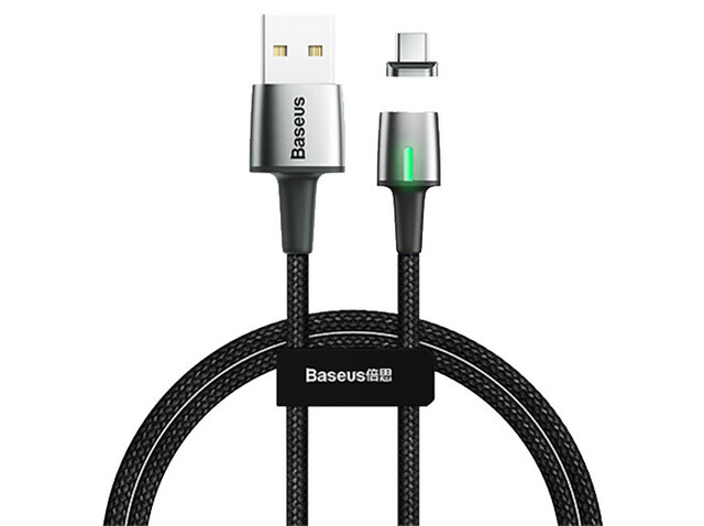 کابل آهنربایی تایپ سی بیسوس Baseus Type-C Zinc Magnetic Cable 2m/2A