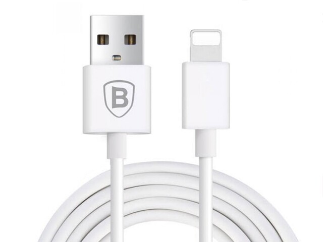 کابل شارژ و انتقال داده لایتنینگ بیسوس Baseus Plug Freely Lightning Cable 2m