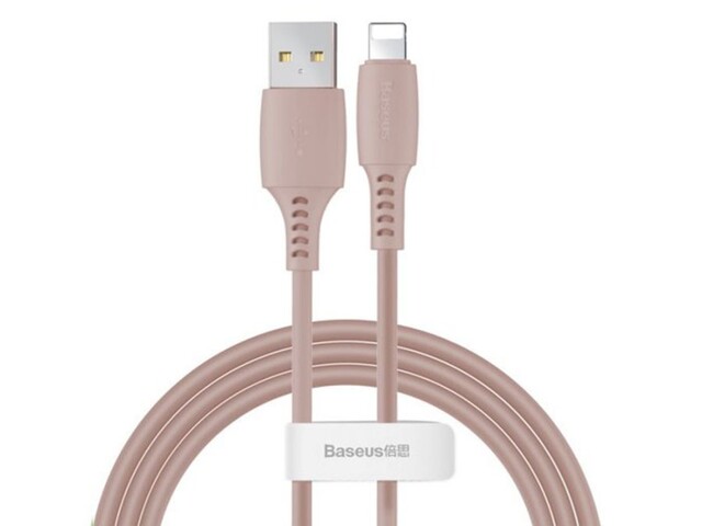 کابل شارژ و انتقال داده لایتنینگ بیسوس Baseus Colourful Lightning Cable 1.2M