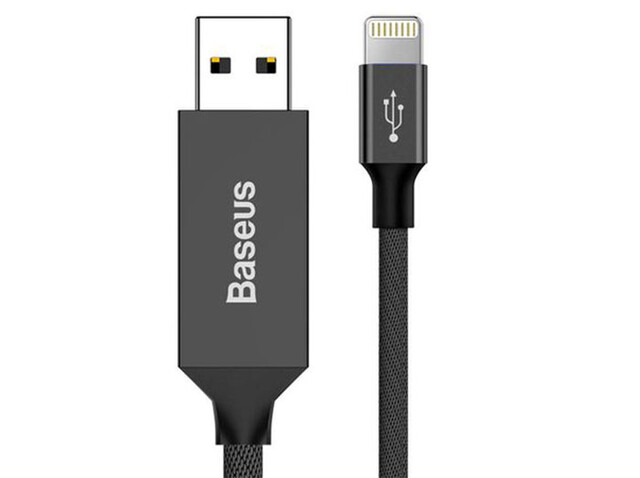 کابل لایتنینگ بیسوس Baseus Artistic Striped Lightning Cable