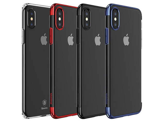 قاب محافظ آیفون Baseus Ultra Slim Glitter Case Apple iPhone X