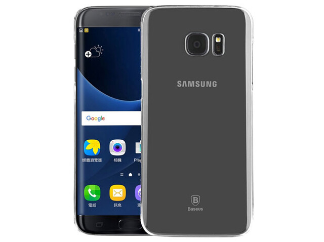 قاب محافظ شیشه ای سامسونگ Baseus Sky Case Samsung Galaxy S7 Edge