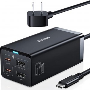 پاور هاب  سوپر فست‌شارژ 67 واتی بیسوس CCGAN67-HDE BS-CCGP110201