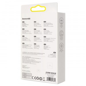 کابل دو متری شارژ سریع تایپ سی به لایتنینگ 20W بیسوس (CADH000101)BASEUS Glimmer