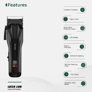 ماشین اصلاح شارژی گرین لاین اصل حرفه ای مدل Green Line GL_TM26