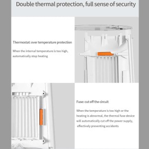 بخاری برقی رومیزی 600 وات شیائومی Xiaomi Mijia Desktop Heater ZMNFJ01YM