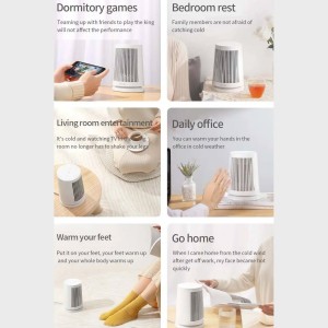 بخاری برقی رومیزی 600 وات شیائومی Xiaomi Mijia Desktop Heater ZMNFJ01YM