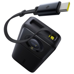 پاوربانک بیسوس Baseus مدل Free2Pull با ظرفیت 20000mAh و توان 65W دارای کابل USB-C جمع شونده