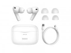 هدفون بی سیم Baseus SIMU ANC True S2 سفید