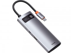 هاب HUB سری 5 در 1 چند منظوره Baseus Metal Gleam