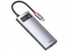 هاب HUB سری 6 در 1 چند منظوره Baseus Metal Gleam