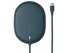 شارژر بی سیم مغناطیسی WXQJ-03  Baseus Light Magnetic Wireless Charger(suit for IP12 with Type-C cable 1.5m) Blue