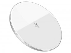 شارژر بی سیم مغناطیسی WXJK-E02  Baseus Simple Magnetic Wireless Charger(suit for IP12) White