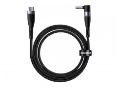 کابل شارژ مغناطیسی لپ تاپ لنوو سری گرد ( (4.0 * 1.7 میلی متر))Baseus zinc lenovo type-C to DC CATXC-T01 به طول 2 متر توان 100 وات