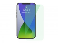 محافظ صفحه شیشه ای ضد اشعه بیسوس Baseus 0.15mm For iP 12 Pro Max 6.7inch 2020 (Secondary Hardening) SGAPIPH67N-LQ02 (پک دوتایی)