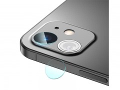 محافظ لنز دوربین  Baseus 0.25 mm Gem SGAPIPH54N-JT02 برای iP 12 mini 5.4 / iP12 6.1inch 2020 (بسته 2 عددی)