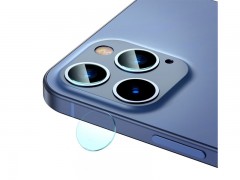 محافظ لنز دوربین  Baseus 0.25 mm Gem SGAPIPH61P-JT02 برای iP Pro 6.1/6.7inch 2020 (بسته 2 عددی)