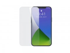 محافظ صفحه شیشه ای تمام صفحه بیسوس Baseus 0.3mm SGAPIPH67N-LS02 برای iP 12 Pro Max 6.7inch 2020 (پک دوتایی)