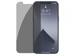 محافظ صفحه نمایش حریم شخصی بیسوس Baseus 0.3mm Full-glass Anti-peeping Tempered SGAPIPH54N-LK02 برایiP 12 mini 5.4inch 2020(پک دوتایی)