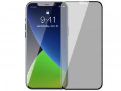 محافظ صفحه نمایش حریم شخصی بیسوس Baseus 0.23mm anti-spy function SGAPIPH67N-ATG01 برای iP 12 Pro Max 6.7inch 2020(پک دوتایی)