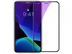 محافظ صفحه نمایش شیشه ای محافظ چشم منحنی تمام صفحه Baseus 0.3mm SGAPIPH61S-IA01 برای iP XR/11 6.1inch (پک دوتایی)