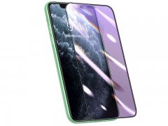 محافظ صفحه نمایش منحنی تمام صفحه و ضد اشعه Baseus 0.25mm SGAPIPH61S-HB01 برای iP XR/11 6.1inch
