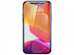 محافظ صفحه شیشه ای ضد اشعه تمام شیشه Baseus 0.3 mm SGAPIPH61-LF02 برای iP XR/11 6.1inch