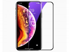 محافظ صفحه نمایش شیشه ای منحنی لبه دار ضد اشعه Baseus 0.3 mm Rigid-edge SGAPIPH65-BJG01 برای ip X MAX 6.5 (2018)