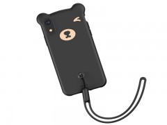قاب سیلیکونی طرح خرس Baseus Bear Silicone Case WIAPIPH61-BE01 برای iP XR 6.1inch