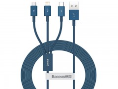 کابل شارژ سریع سه سر  Baseus Superior Series USB to M + L + C 3.5A CAMLTYS-03 به طول 1.5 متر