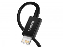 کابل و لایتنینگ فست شارژ  USB به iP دو متری  Baseus Superior Series Fast Charging Data Cable 2.4A CALYS-C03