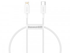 کابل و لایتنینگ  USB به iP فست شارژر  0.25 متری Baseus Superior Series Fast Charging Data Cable  CATLYS-02 با توان 20 وات