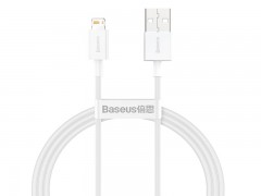 کابل و لایتنینگ فست شارژ USB به IP 2.4A یک متری بیسوس Baseus Superior Series Data Cable CALYS-A02