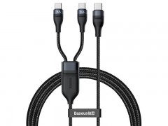 کابل  فست شارژ و دو سر Type C به Type C بیسوس Baseus Fast charging Data Cable CA1T2-C01 به طول 1.5 متر و توان 100 وات
