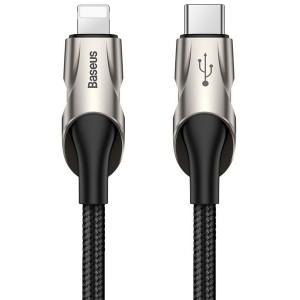 کابل فست شارژ تایپ سی به لایتنینگ بیسوس Baseus Fish Eye Cable CATLYY-01  به طول یک متر و توان 20 وات