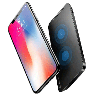 شارژر بی سیم و هولدر بیسوس WXHSD-01  Baseus multifunctional wireless charging pad for phone with desktop  holder