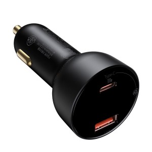 Baseus Superme Digital Display PPS Dual Quick Charger Car Charger