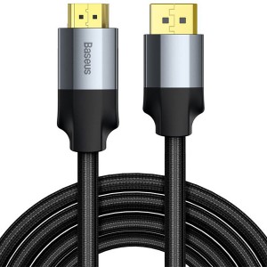 کابل اچ دی ام آی بیسوس Baseus Enjoyment Series 4KHD Male To 4KHD Male CAKSX-D0G به طول سه متر