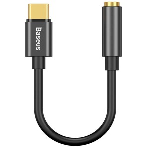 کابل تبدیل تایپ سی به صدا بیسوس Baseus Type-C Male to 3.5mm Female Adapter L54 CATL54-01