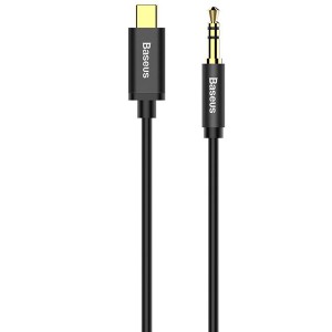 کابل دومنظوره اتصال شارژ و هندزفری Type-c بیسوس Baseus Yiven Type-C male To 3.5 male Audio Cable M01 CAM01-01
