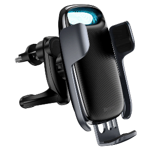 هولدر و شارژر  وایرلس هوشمند بیسوس Baseus Milky Way Electric Bracket Wireless Charger 15W   WXHW02-01