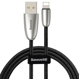 کابل شارژ یو اس بی به لایتنینگ بیسوس Baseus Torch Series Data Cable CALHJ-A01 با توان 2.4 آمپر و طول 1 متر