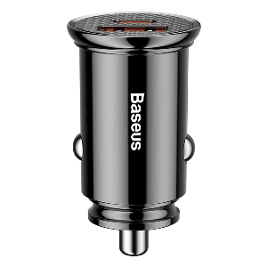 شارژر فندکی بیسوس Baseus Circular Plastic A+C 30W  PPS Car Charger CCALL-YS01