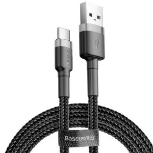 کابل شارژ میکرو یو اس بی بیسوس Baseus cafule Cable CAMKLF-AG1 با توان 2.4 آمپر و طول 0.5 متر