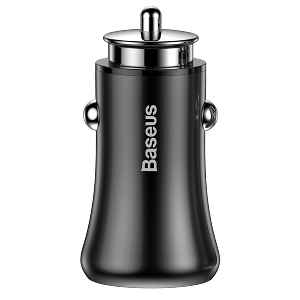 شارژر فندکی بیسوس Baseus Gentleman 4.8A Dual-USB Car Charger CCALL-GB01