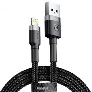 کابل شارژ لایتنینگ به تایپ سی بیسوس Baseus cafule Cable CALKLF-B09 با توان 2.4 آمپر و طول 1 متر