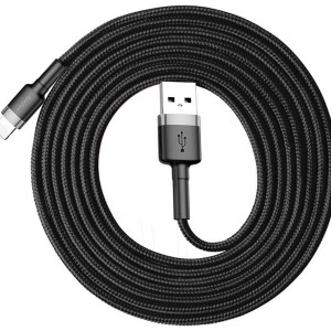کابل شارژ لایتنینگ به تایپ سی بیسوس Baseus cafule Cable CALKLF-C09 با توان 1.5 آمپر و طول 2 متر