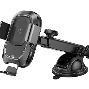 هولدر وشارژر وایرلس بیسوس Baseus Smart Vehicle Bracket Wireless Charge WXZN-B01
