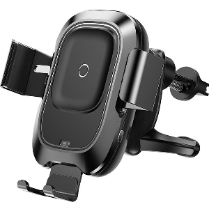 هولدر و شارژر وایرلس بیسوس Baseus Smart Vehicle Bracket Wireless Charger WXZN-01