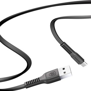 کابل شارژ سریع میکرو یو اس بی بیسوس Baseus tough series cable CAMZY-B01 به توان 2 آمپر و طول 1 متر